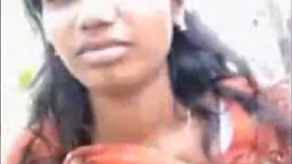 South Indian Girl Showing Boobs Terrace Cousin