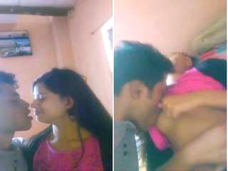 Today Exclusive Cute Look Desi Girl Boob